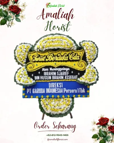 Papan Bunga Duka di Ciasem